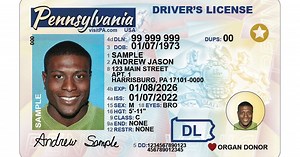 Pennsylvania unveils new driver's license design with enhanced security features