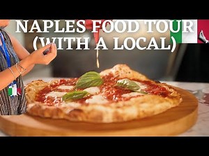Naples Italy Food Tour (WITH A LOCAL) | Iconic Pizza, Desserts, Fried pizza, City tour | 4k