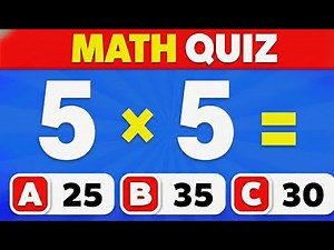 Can You Pass This Maths Quiz...? ➕➖➗✖️🧠 Easy to Impossible! | Foxy Guess