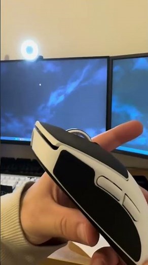 Installing mouse grips to a Logitech Pro Superlight 2 #gaming #gamingmouse #gaminggear