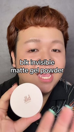 my new favorite way to retouch as an oily and pawisin skin! trying out the new @blk cosmetics invisible matte gel powder! 🤍 #beautytokph #beautyph #blkcosmetics #makeuptokph #makeupph #foryourpage #fyp