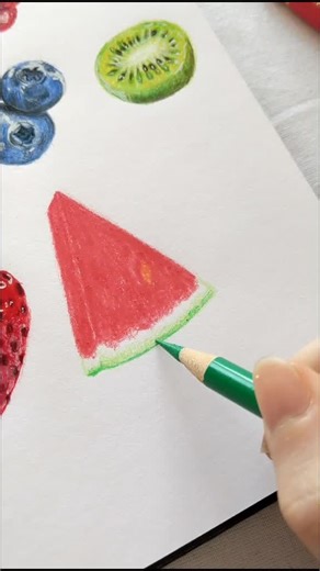 Sketching Fruits: Day 8 🍉