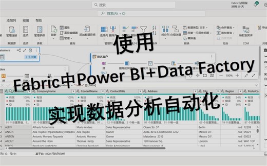 在Fabric中使用Power BI及Data Factory实现数据分析自动化流程【Fabric】【Power BI】【Data Factory】
