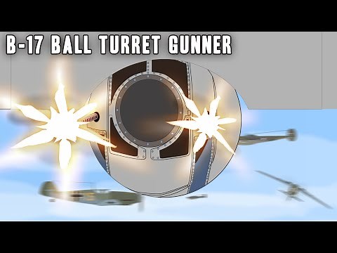 B-17 Ball Turret Gunner (Dangerous Jobs in History)