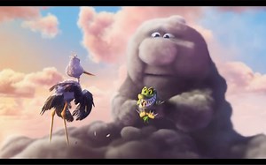 《暴力云与送子鹳Partly Cloudy》皮克斯《飞屋环游记》加映短片