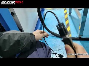 How to connect the laser source software