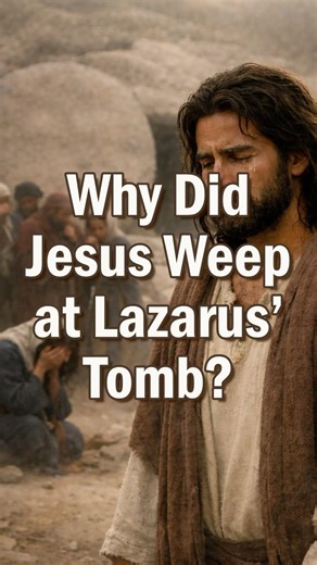 Why Did Jesus Weep at Lazarus’ Tomb?