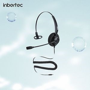 [Hot Item] Call-Center USB-Headset with Microphone Computer-Headphone Noise Cancelling Mic