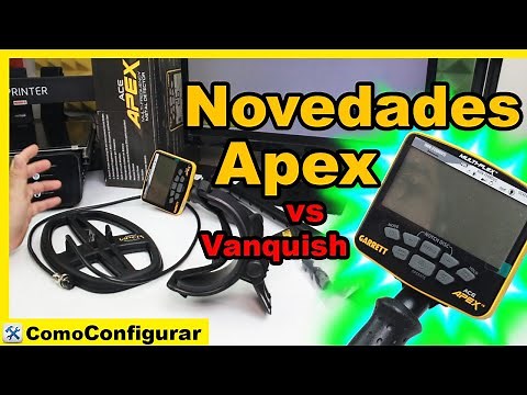 Garrett ACE Apex Novedades vs Minelab Vanquish 540 - Mejor Detector Metales para Principiantes 2021