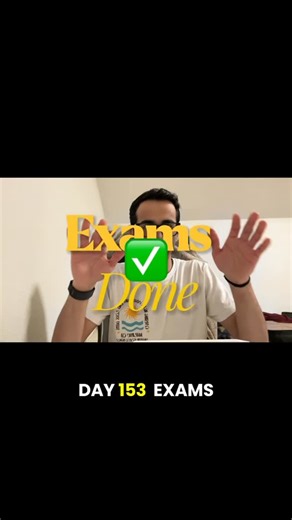 365 days. Growth. Skills. Style on Instagram: "Day 153. Exams done. Finally. Walked out last exam. Felt… empty? What nobody tells you about finishing. THE MOMENT: Weeks in survival mode: → Exams → Content → Work → Non-stop grinding Then suddenly… over. THE UNEXPECTED FEELING: Expected: Celebration, happiness, relief Reality: Emptiness, confusion, lost Why? THE EXPLANATION: This = Post-goal void You chase something so hard. Identity becomes the chase. Then it ends. Brain doesn’t know what to do.
