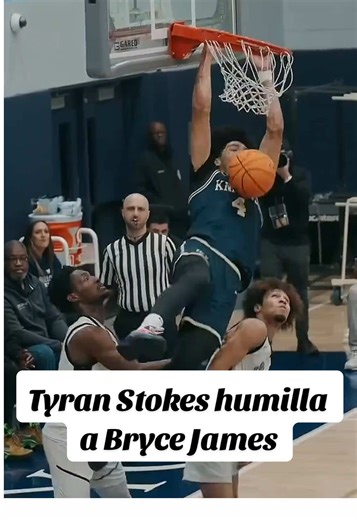 Tyran Stokes Vs Bryce James. #baloncesto #basketball #tyranstokes #brycejames #nba