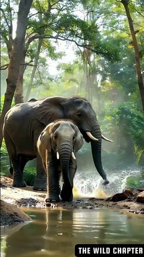 Heartwarming Baby Elephant Journey | Amazon Jungle Documentary