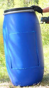 13K views · 28 reactions | DIY Boat Using a Barrel! | Lady Panda | Facebook