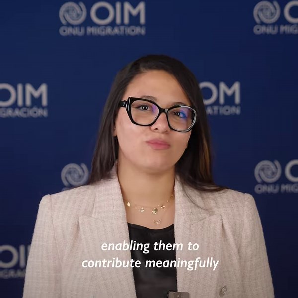 Join us in welcoming Sarah Badr! She is an IOM Youth Changemaker, determined to increase access of youth towards portable skills training and informed migration options. Learn more about the program here: https://www.iom.int/ZqK | IOM - UN Migration