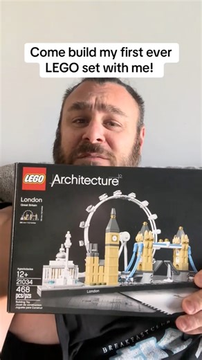 Come build my first ever LEGO set with me! Building my first LEGO set in my life at 44 years old while watching KPOP Demon Hunters! Went for the London architecture version which was a hard one for a first timer! #lego #london #firsttime #unitedkingdom #legocollection | AJ Slambino