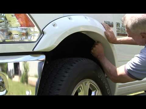 Bushwacker Ram Truck Fender Flare Installation