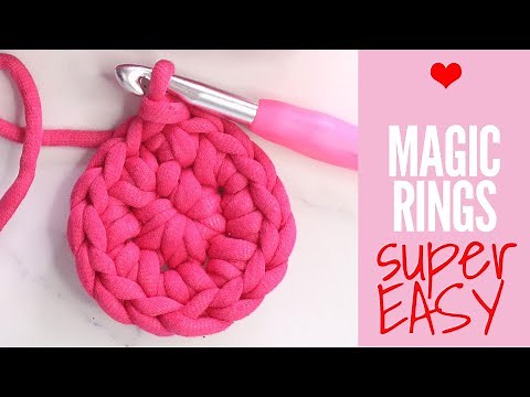 Easy Way to Do a MAGIC RING for Crochet (Magic Circle or Loop)