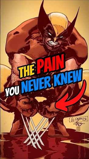 Wolverine’s Hidden Pain: The Dark Truth Behind His Claws #Marvel #Wolverine #XMen