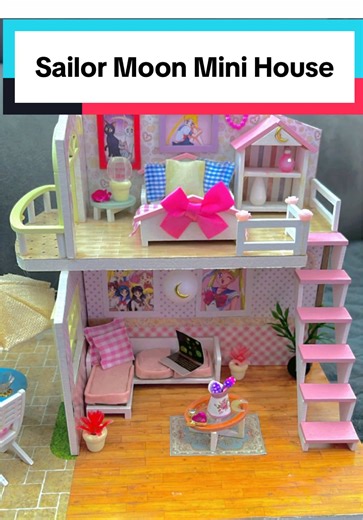 Create Your Own Sailor Moon Mini House DIY
