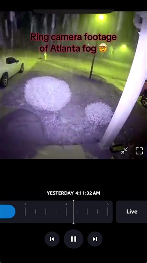 Atlanta fog is not real 🫣😷 #atlantafog #fog #atlanta #fyp #trending