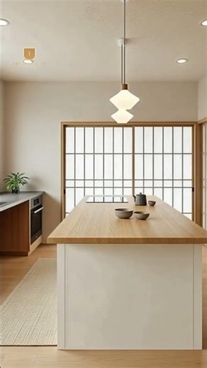 “Clean & Calm Japanese Kitchen Style” #cozyhome #homedecor #interiordesign