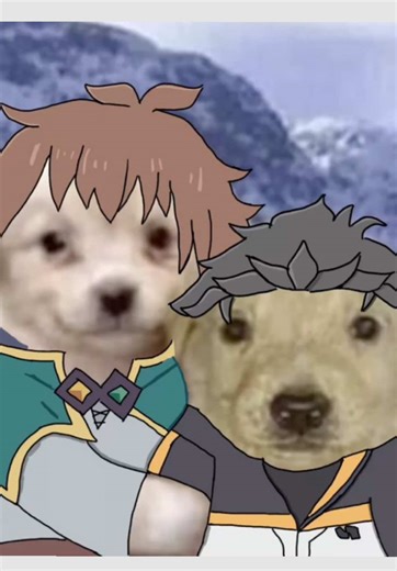 Kazuma and Subaru: Anime Crossover Moments