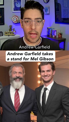 Andrew Garfield is going to bat for Mel Gibson — here’s why he’s defending (Sources: Indiewire, People, Variety) #andrewgarfield #melgibson #actors #movietok #filmtok