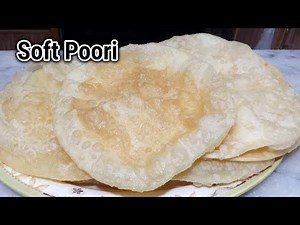 Poori Recipe | Perfect round, puffy and soft puri recipe | Breakfast recipe