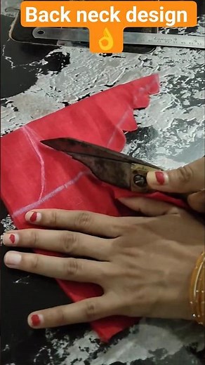 blouse gala design cutting ✂️✂️✂️#shortsfeed #fashiondesign #blouse #fashiondesign #trending