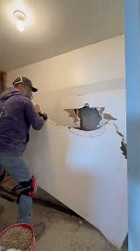 More demo to plan for plumbing the new bathroom