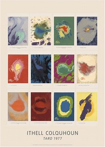 Authentic Ithell Colquhoun - Exhibition Poster - Taro Poster - Official Museum Print From the Great Spiritual Female Cornish Artist Cornwall - Etsy UK