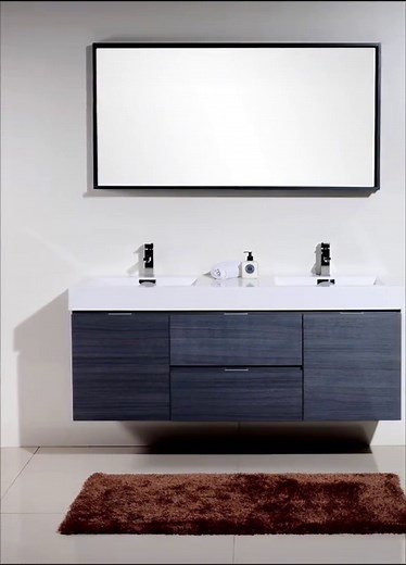 Grey Oak Vanity on promotion now. $800 dollars you got whole set with maching mirror or linen cabinet ! Material Fully water approved! Promotion valid until last stock! #vanity #washroom renovation #bathroomdesign #toronto #canada_life🇨🇦 #hot