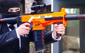 Nerf War Snipers Vs Thieves 2
