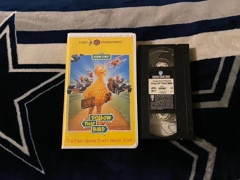 Opening to Sesame Street Presents: Follow That Bird (1994) on VHS