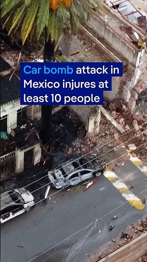 Several injured in Mexico police station car bombing | DW News