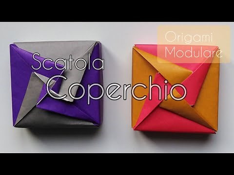 Origami Scatola -Coperchio
