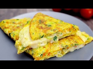 The best vegetable omelet for every day – simple, quick and delicious!