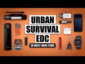 20 Essential Items You Need in Your Urban Survival EDC Kit | ASMR