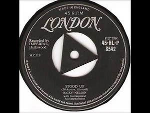 Ricky Nelson - Stood Up (1957) Stereo ReWork By Nilsson