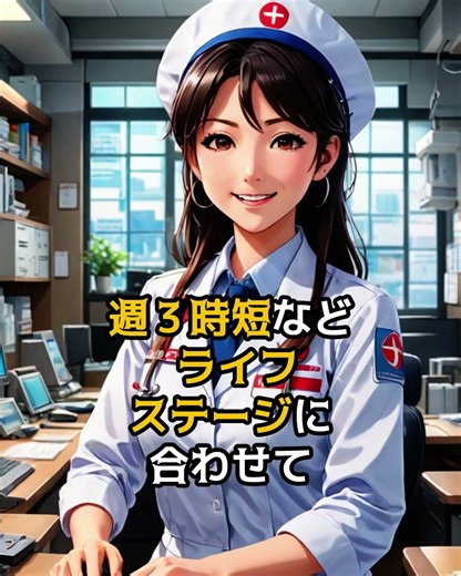 看護師ママ必見！育児と両立できる働き方３選#shorts