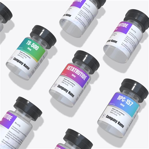 Editable Peptide Label Templates - Etsy