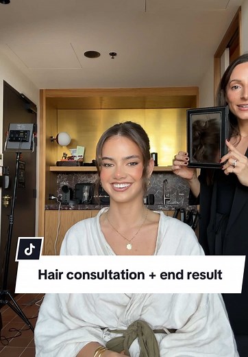 Can you believe this is @Isabelle first ever upstyle ⁉️ Created using @ghd Australia and New Zealand @ghd Let me know if you want to see the tutorial 🤍 MUA @marcelaaramini_mua #hairconsultation #haireducation #hairtutorial #ghdhair #ghdpro #ghdanz #ghdhairpro #tiktokawards #isabellepetzl