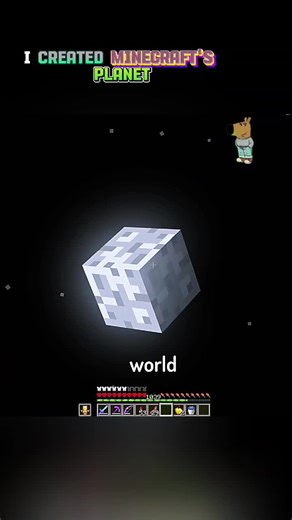 Minecraft's Planet build #viral #minecraft | minecraft planet build