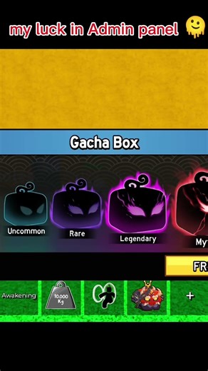 my luck in Admin panel better than blox fruit 😱😭🫠#shorts #trending #bloxfruits