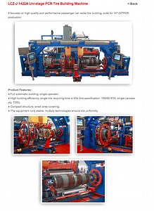 [Hot Item] Open TBR Tyre One Stage Building Machine Single Stage TBR Tire Building