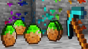 Minecraft but there's MORE Custom Diamonds