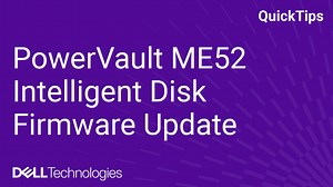 PowerVault ME52: Enable/Disable Intelligent Disk Firmware Update