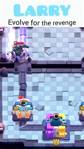 Mega Knight & Prince Fail to Stop EVO Skeleton 😱💀 | Clash Royale Shorts