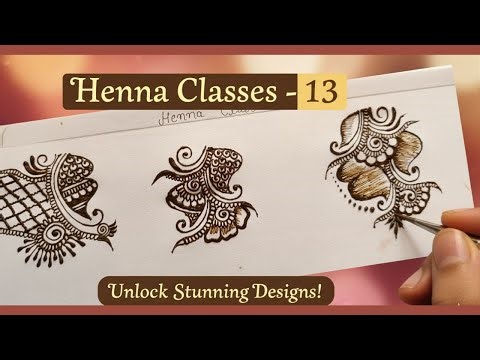 Heena Tutorial Class 13 | Learn Gorgeous Patterns Step by Step