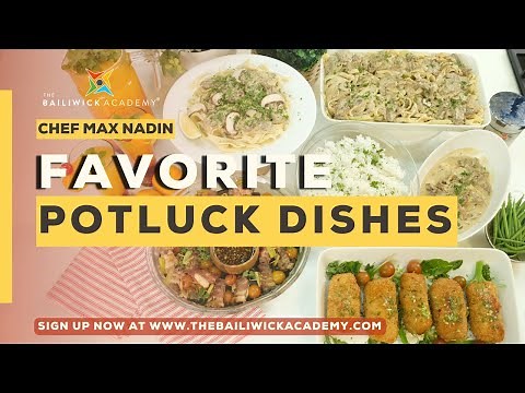 Easy Potluck Dishes Class
